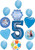 Frozen Party Supplies 5th Birthday Balloon Bouquet Decorations Elsa Anna and Olafs Winter Wonderland