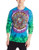 Liquid Blue Mens Grateful Dead Celtic Mandala Long Sleeve TShirt Multi Large