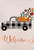 YaoChong Autumn Welcome Fall Truck Pumpkin and Maple Leaves Small Garden Flag Double Sided Vertical Buffalo Check Plaid Burlap Seasonal Yard Signs Outdoor Decor 125 X 18 Inch