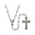 First Communion Rosary White Gift with IHS Chalice Centerpiece 21 Inch