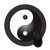 Smity 106 Round Mousepads Yin Yang Symbol: Mouse Mat
