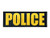 TIMTAC Large 85x3 inch Golden Yellow Police Patch with Hook and Loop