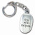 Live with Purpose  Key Ring with Motivational Thumbstone Charm  4
