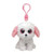 Ty Beanie Boos Diva - White Dog Clip