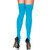 Leg Avenue Womens Solid Hue Thigh Highs Neon Blue One Size