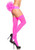 Leg Avenue Womens Solid Hue Thigh Highs Neon Pink One Size