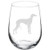 Wine Glass Goblet Greyhound (17 oz Stemless)