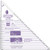 Marti Michell 6Inchesto16Inches Diagonal Set 40degree triangle Ruler