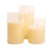 Lumabase 25403 Battery Operated Hurricane Candle with Moving Flame Ivory