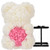 Rose Teddy Bear White Rose Bear Heart Rose Bear Teddy Bear Rose Flower Teddy Bear Gifts for mom Women Her Teen Girls Gifts Mothers Gifts Anniversary Birthday Valentine Day  Rose Bear with Box White Rose Teddy Bear White Rose Bear Heart Rose Bear Teddy Bear Rose Flower Teddy Bear Gifts for mom Women Her Teen Girls Gifts Mothers Gifts Anniversary Birthday Valentine Day  Rose Bear with Box White