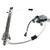 APremium Power Window Regulator with Motor Replacement for Jeep Liberty 20062007 Hole Style Rear Left Driver Side
