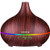 VicTsing Essential Oil Diffuser 300ml Oil Diffuser with 4 Timer Aromatherapy Diffuser with Auto ShutOff Function Cool Mist Humidifier BPAFree for Bedroom Home  Red Brown