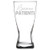 15 oz Beer Pilsner Glass Funny Dental Medical Hygienist Dentist Doctor Nurse Tech Because Patients