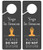 Do Not Disturb Door Hanger Sign 2 Pack Please Do Not Disturb Sign Yoga in Session