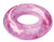 Playtek Toys Pink Glitter Tube Inflatable Pool Float