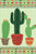 Texupday Green Columnar Cactus Summer House Flag Outdoor Yard Flag 28 x 40