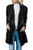 futurino Womens Solid Long Sleeve Velvet Jacket Open Front Cardigan Coat with Pockets Outerwear