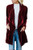 futurino Womens Solid Long Sleeve Velvet Jacket Open Front Cardigan Coat with Pockets Outerwear