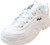 Fila womens Fila Disarray Womens Sneaker WhiteNavyRed 9 US