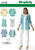 Simplicity Sewing Pattern 2448 Misses' Tops, R5 (14-16-18-20-22)