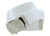 White Web Belt with Buckle Military Style