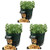 Potato Grow Bags 7 Gallon Garden Vegetables Planter Bags with Handles and Access Flap for Planting Potato Carrot Onion Taro Radish Peanut,3-Pack