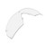 Glintbay 100 PreciseFit Replacement Sunglass Lenses for Oakley Si M Frame 20  Crystal Clear Nonpolarized