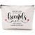Side by Side or Miles Apart Friends Gifts  Best Friend Long Distance Friendship Gifts for Women  Funny Birthday Christmas Wine Gifts for BFF Bestie Soul Sister Girlfriends  Makeup Bag