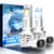 N NORDLICHTER 9005 LED Headlight Bulb Fanless HB3 Ultra Bright 10000Lm 6500K Conversion Kit Cool White Pack of 2