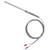 Aodesy Temperature Sensor Probe Wires 3M Cable Thermocouple 0500°C 100mm Probe Length