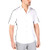 Alfani Mens David Contrast Shirt White Medium