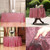 Rui ting Wholesale 50" Pink Round Sequin Tablecloth Sparkly Tablecloth Sequin Cake Tablecloth for Christmas Day Wedding (50 inch Round Pink)