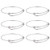 Bangle Bracelet Expandable Adjustable Wire Bracelet Blank Bangles for DIY Jewelry Making 6 Pcs