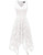 Meetjen Handkerchief Hem Asymmetrical Cocktail Formal Swing Dress Maternity Wedding Dresses for Bride White M