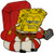Ight Imma Head Out  SpongeBob Squarepants Collectible Pin