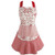 DII Vintage Christmas Collection Apron One Size Joyeux Noel