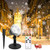 Christmas Projector Lights Outdoor LED Snowflake Projector Lights with Remote Control Waterproof Rotating for Halloween Birthday Holiday Garden Indoor Home Party DecorWhite