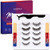 KRONA Magnetic Eyelashes with Eyeliner  Magnetic Eyelashes and Eyeliner  Eyelashes with Natural Look  Comes with Applicator  No Glue Needed