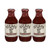 Stubbs Smokey Mesquite BBQ Sauce Gluten Free NonGMO No High Fructose Corn Syrup 18 Ounce Pack of 3