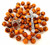 Olive Wood Carved Beads CATHOLIC ROSARY Made in Bethlehem With Holy Soil  Cross Crucifix in a Gift Box