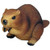 Streamline Eager Beaver Pencil Sharpener, brown, One Size