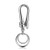 FEGVE Heavy Duty Key Chain with Sliding Ball 2 Extra Key Rings and Gift Box Carabiner Car Key Holder for Men and Women Intergrated