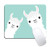 Dynippy Mouse Pad Gaming Mouse Pads NonSlip Rubber Base Mousepad Square Mouse Mat for Desktops Computer Laptops Cute Llama