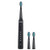 SEAGO Seago Sonic Electric Toothbrush Rechargeable Power Whitening Toothbrush with 3 Brush Heads Smart Timer Waterproof for Adults