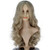 Girl Adult Princess Long Curly Ash Blonde Wig Halloween Party Costume Cosplay Wig
