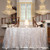 PartyDelight Sequin Tablecloth Sequin Table Overlay Square 50x50 Silver