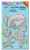 Stampendous CRS5090 Cling Rubber Stamp Set Seashells with Template