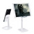 Cell Phone Stand for Desk Adjustable Height Angle Cell Phone Stand Holder Cradle Dock for Desk Desktop Sturdy Aluminum Metal Phone Holder Compatible with iPhoneiPadKindleMobile PhoneTablet