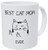 Wampumtuk Best Cat Mom Ever Cat Face Fingers 11 Ounces Funny Coffee Mug