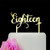 Eighteen Cake Topper Happy 18th Birthday Cake Toppers 18th Wedding Anniversary Party Decorations Gold